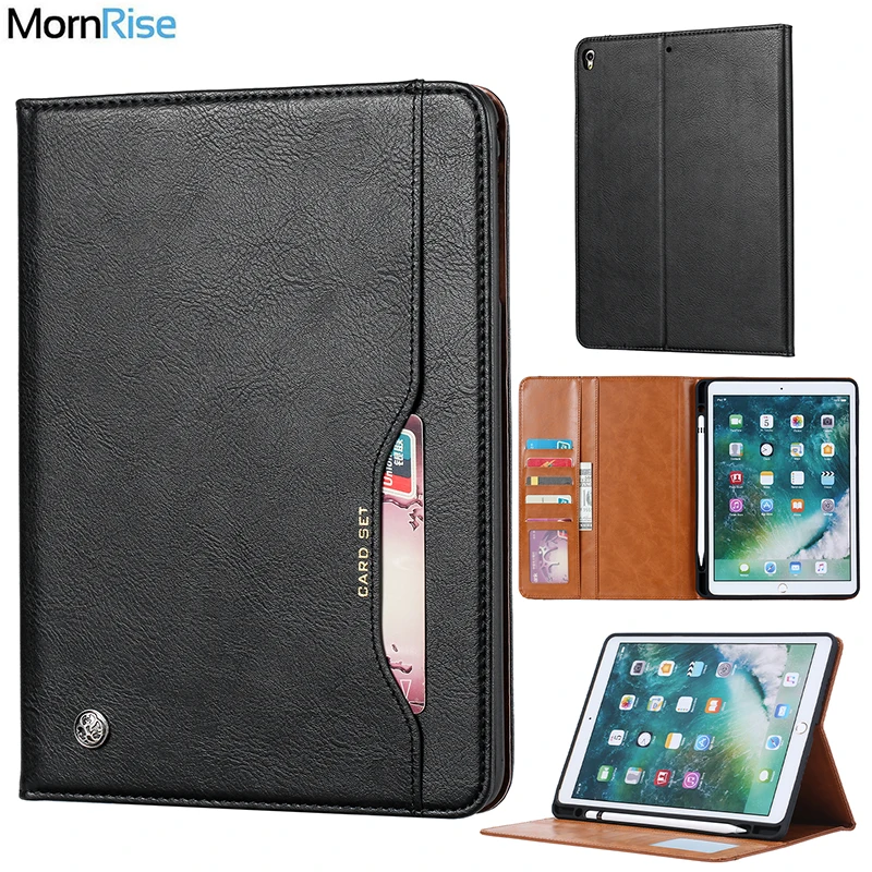 Новый роскошный винтажный умный чехол из замши и кожи для Apple iPad Air 10 5 2019