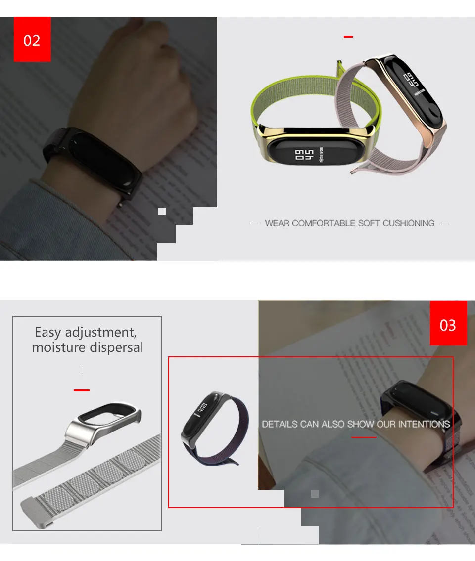 Браслет mi jobs mi Band 4 3, спортивный нейлоновый браслет, Смарт-часы mi Band 4 3, ремешок на запястье для Xiaomi mi Band 4 3, браслет