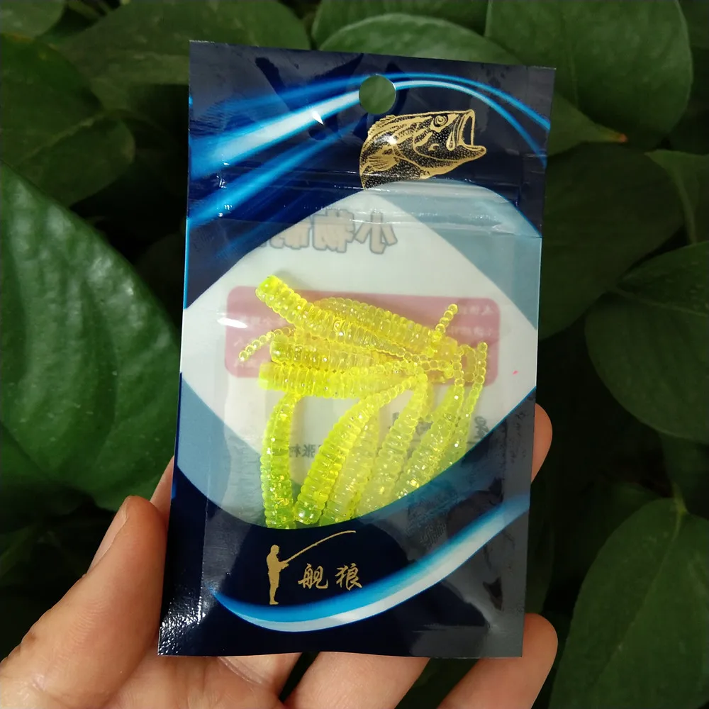 Силиконовая приманка Swolfy 250 шт./лот червь приманки 4 см 0 г Мягкая для ловли карпа