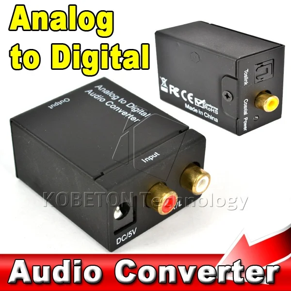 Новинка адаптер для аудио и звука с аналоговым цифровым зеркальным оптическим