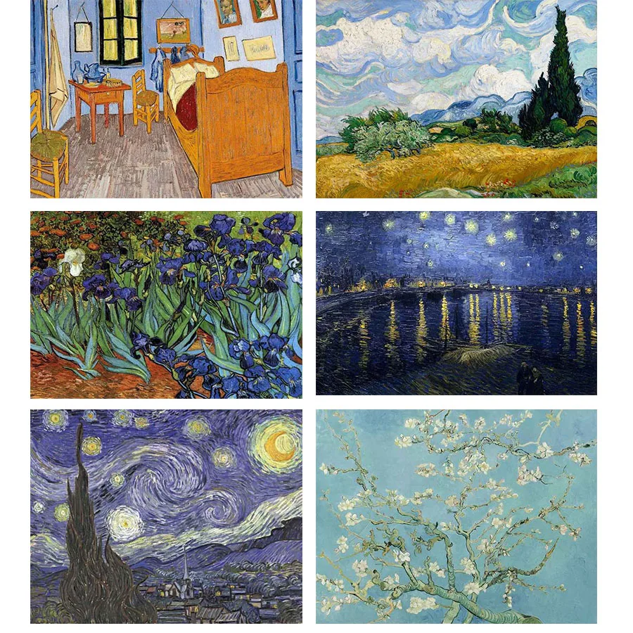 

Great Painter Vincent van Gogh 5D DIY Diamond Painting Full Square Diamond Painting Embroidery Sale Rhinestones Pictures