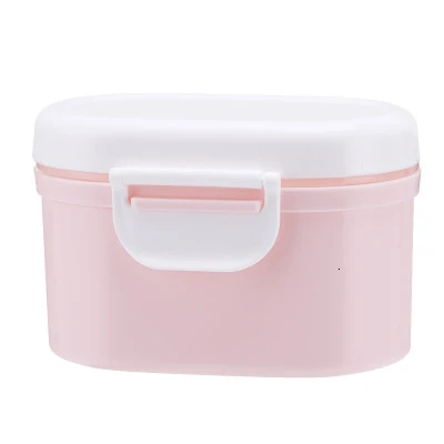 small Pink Портативный дозатор для молочного порошка, контейнер для еды, контейнер для хранения бобов для детей, детская бутылочка для путешествий - Цвет: small Pink