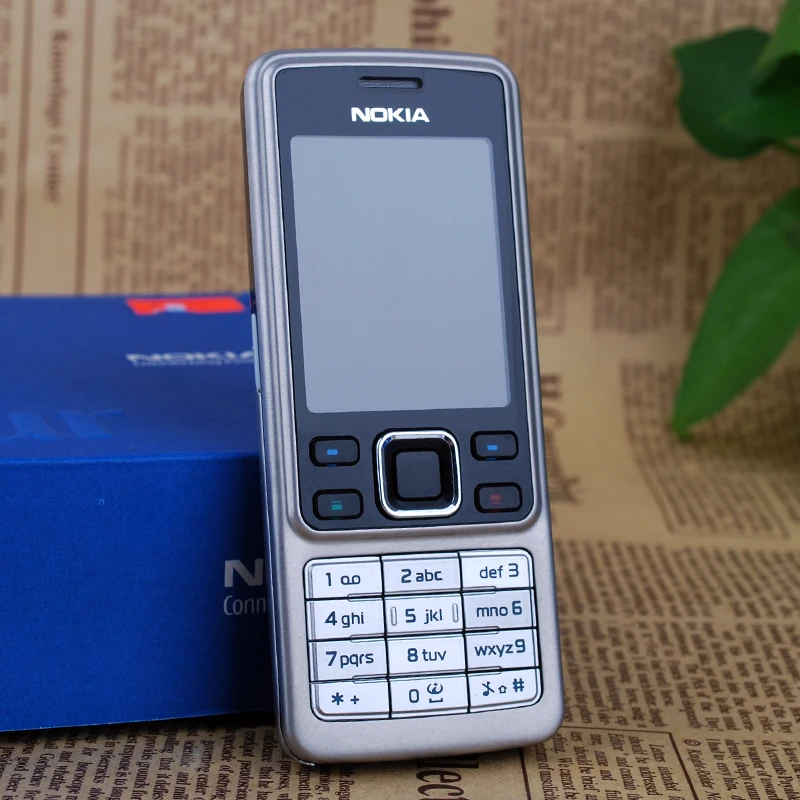 used nokia 6300 classical cell phone fm mp3 support englisharabicrussian keyboard unlocked refurbished mobile phone free global shipping