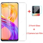 Защитное стекло для экрана и камеры Realme 8 Pro, Realme 8, 7, GT 5G, Narzo 30, C25, C21