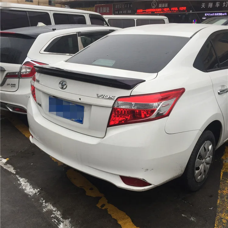 Спойлер для Yaris 2014-2017 Toyota DYKDL ABS пластик Материал заднее крыло автомобиля Цвет