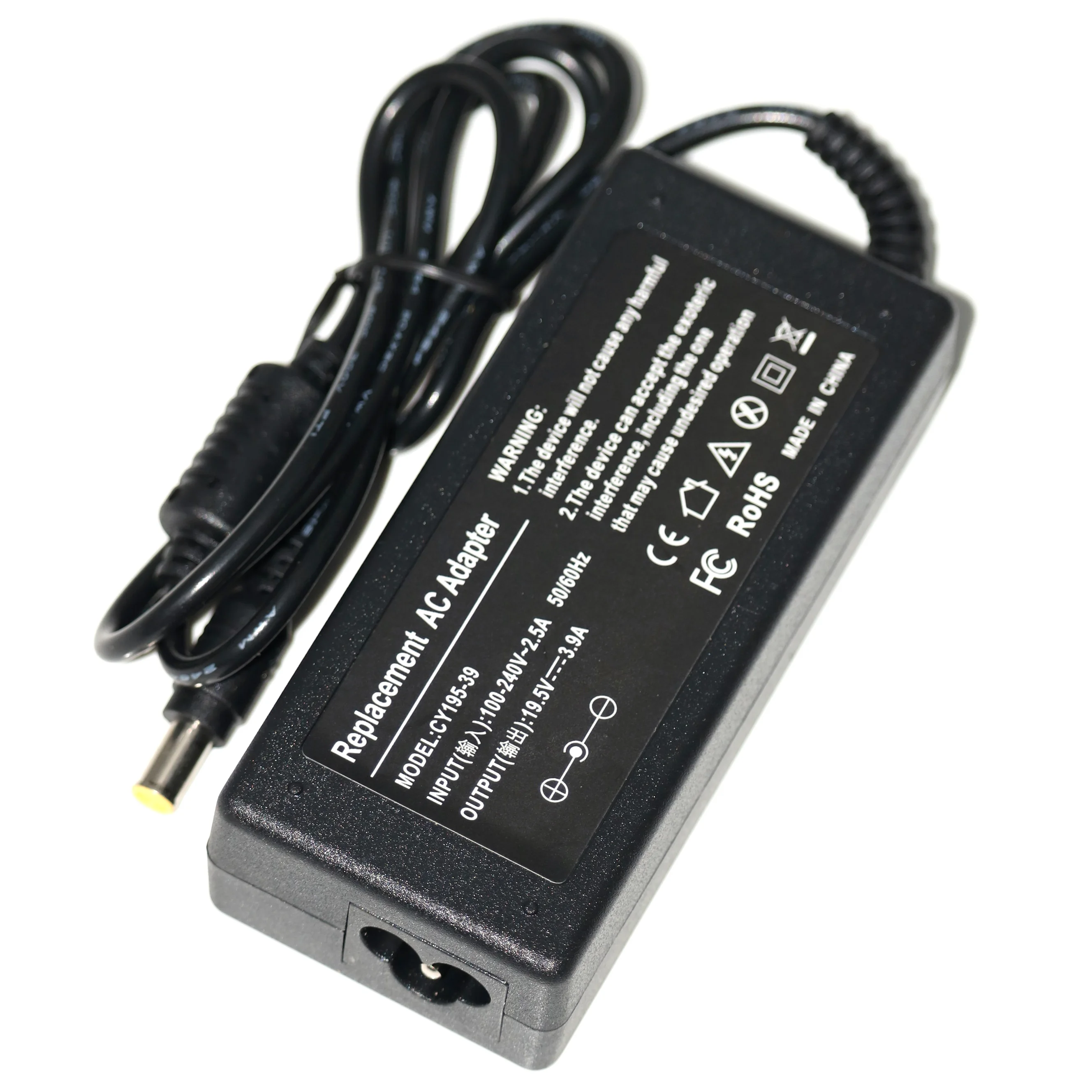 

New Laptop AC Adapter Charger Power Supply For Sony Vaio PCG-71211M VGP-AC19V34 PCG-71211V VGP-AC19V37 Ac Adapter 19.5V 3.9A