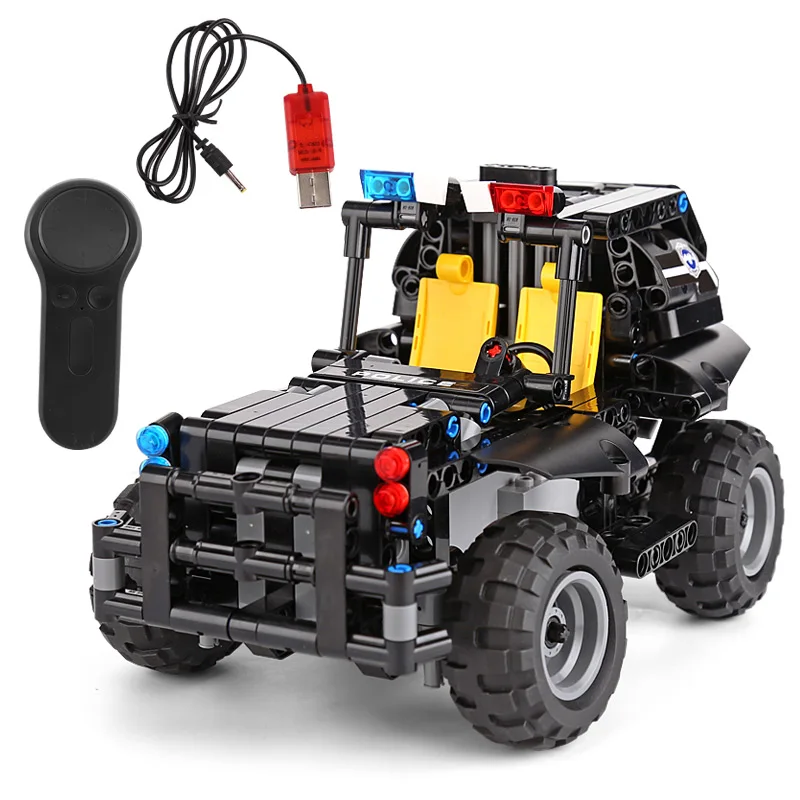 Форма KING City Police RC автомобиль серии пульт дистанционного управления полицейский