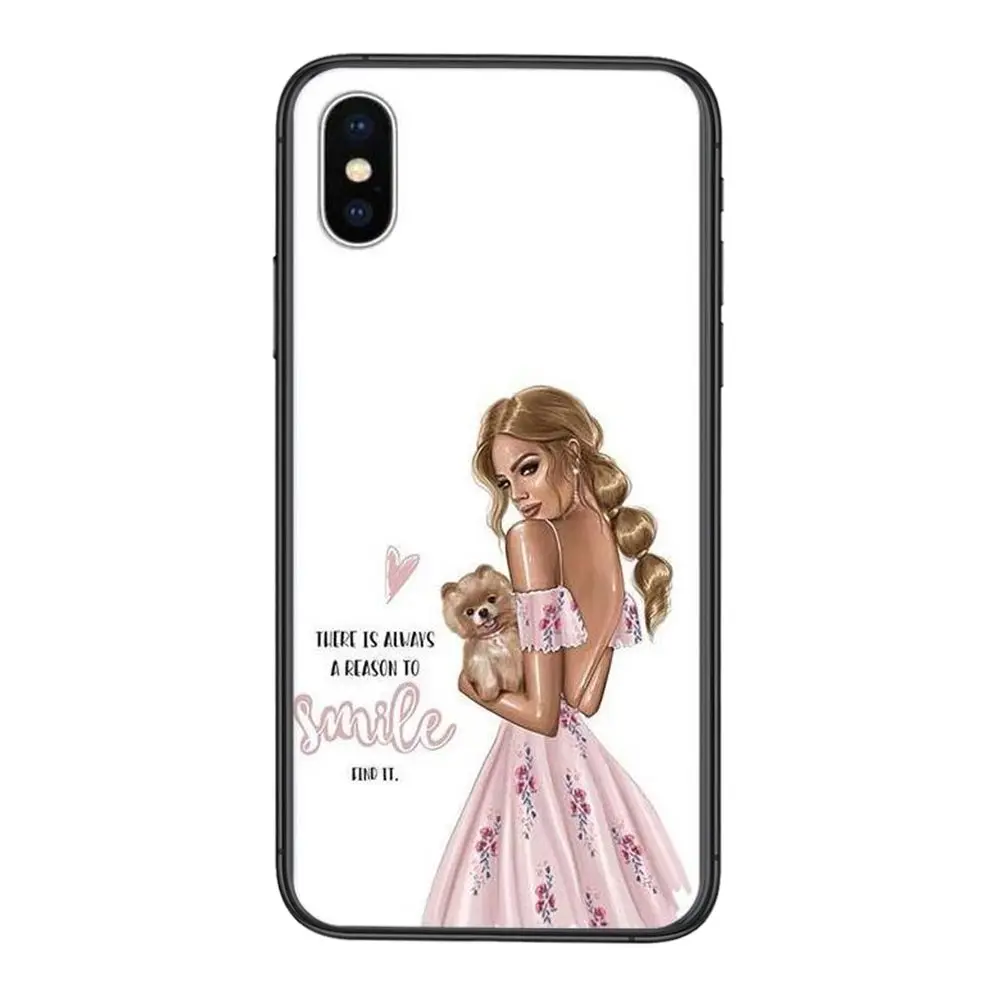Черный чехол из ТПУ Для Xiaomi Mi11 Mi 11 Pro Ultra Lite 10T 10S Mi9 Poco X3 NFC F3 Baby Mom Girl Women Kids | Мобильные
