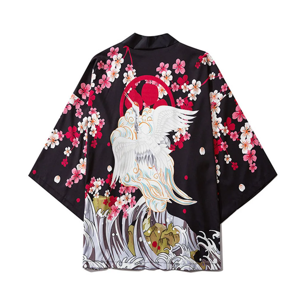 Camisa японское кимоно Азиатский юката женские Топы Harajuku японский традиционный