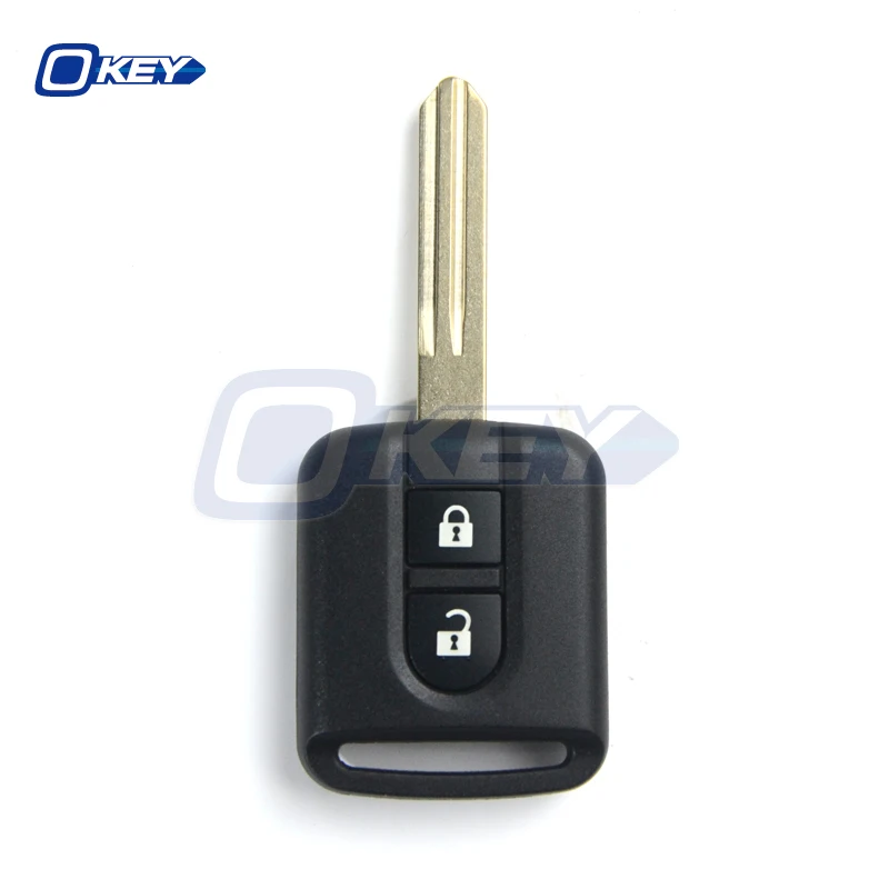 Okey 5WK4 876/ 818 433 МГц ID46 чип брелок для Nissan Elgrand X TRAIL Qashqai Navara Micra Note NV200 2 кнопки