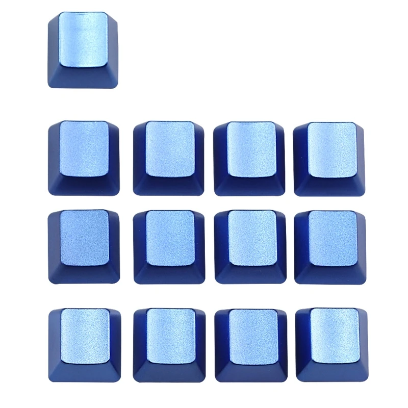 

Replaceable No Words Mechanical Keyboard Metal Keycaps ESC QWERASDF Arrow Cross Shaft Key Cap