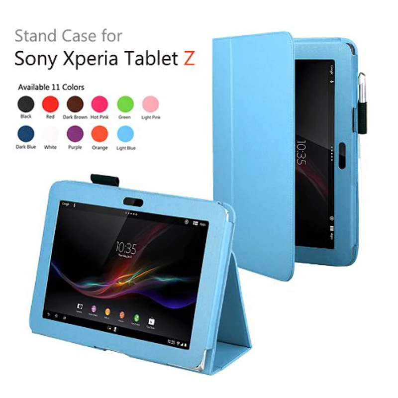 Чехол для Sony Xperia Tablet Z Z1 10 1 подставка из искусственной кожи Магнитный чехол