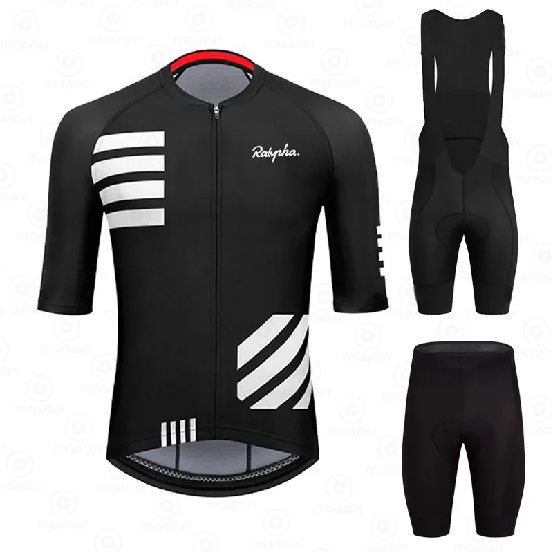 

Men Cycling Jersey Suits Bib Shorts Pro Cycling Set Breathable Men Cycling Clothing Jersey Kits maillots ciclismo hombre 2020