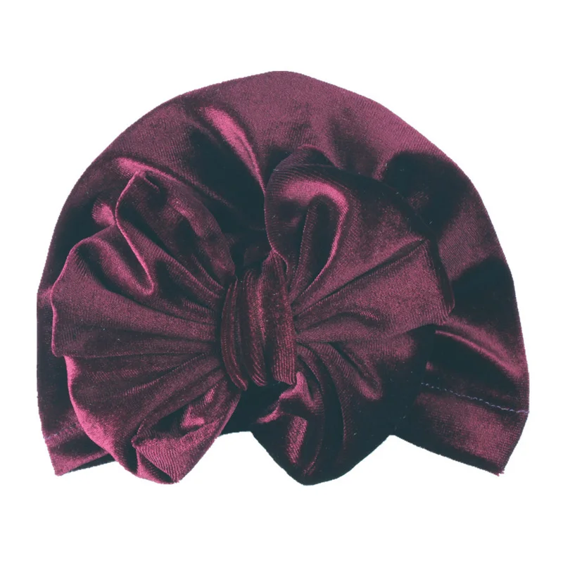 Шапка-тюрбан детская для девочек зимняя эластичная 11 цветов | Детская одежда и