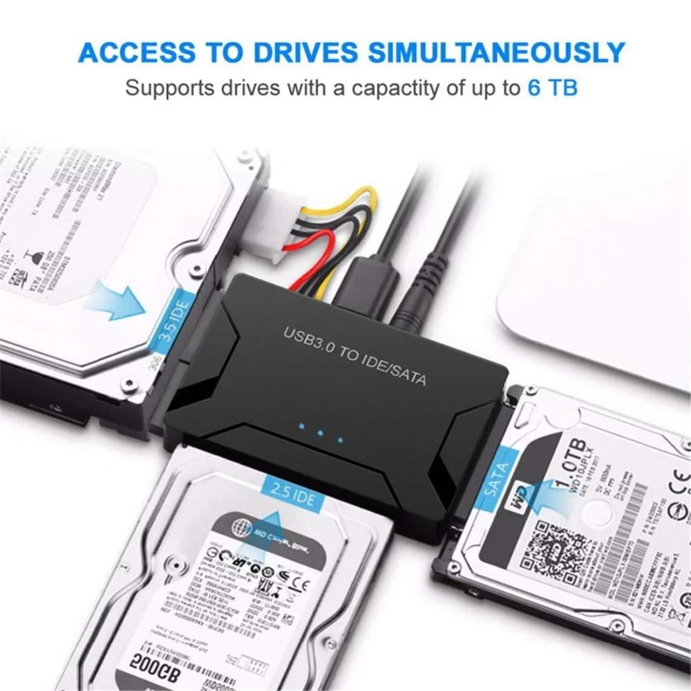 Новинка SATA Combo USB IDE адаптер Жесткий диск к 3 0 преобразователь передачи данных для 2