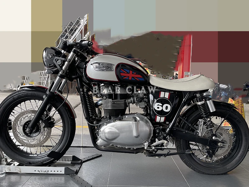 Коврики для бака мотоцикла в стиле ретро универсальные накладки на колено