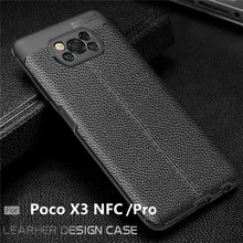 For Cover Poco X3 Pro Case For Xiaomi Poco X3 Pro Capas Shockproof Phone Bumper Soft TPU Leather For Fundas Poco X3 Pro F3 Cover