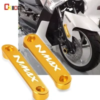motorcycle accessories cnc aluminum front axle coper plate decoration cover for yamaha nmax 155 n max n max155 nmax155 2017 2018