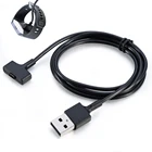 Сменный USB-кабель для беспроводной зарядки, зарядный док-кабель для фитнес-браслета, ионных смарт-часов, портативный адаптер питания