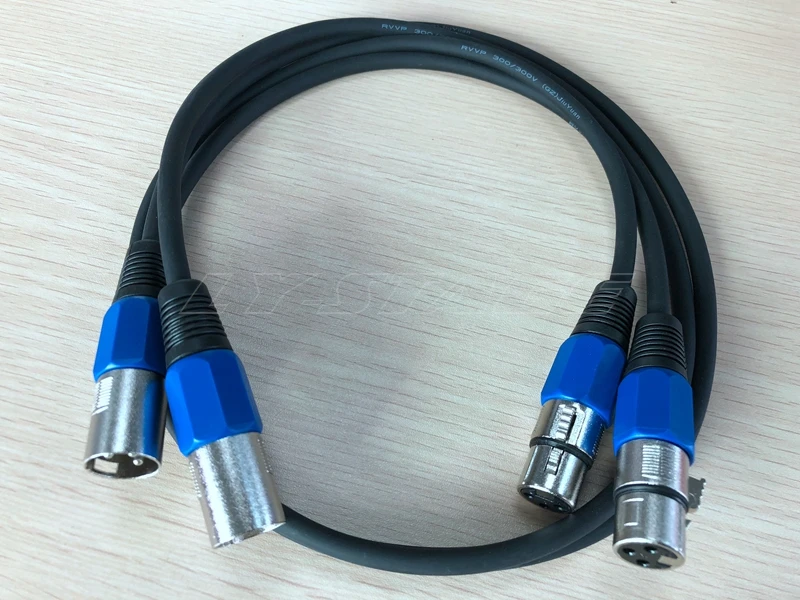 1 м 20 DMX кабель линия для светодиодный Par перемещение головы огни|Эффект освещения