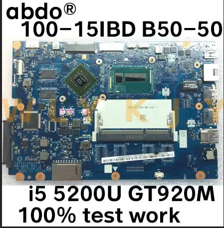 Материнская плата Abdo CG410/CG510 для Lenovo материнская 100 15IBD ноутбука с процессором i5 5200U