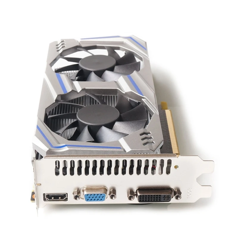 Профессиональная видеокарта NVIDIA GTX 550 Ti Pci-e 2 0 с двойным вентилятором 8 ГБ DDR5 192 бит