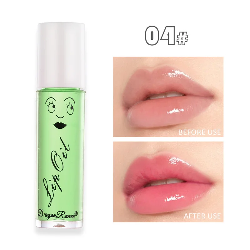 Блеск для губ Макияж роликовый шарик масло прозрачная бесцветная Бриллиантовая