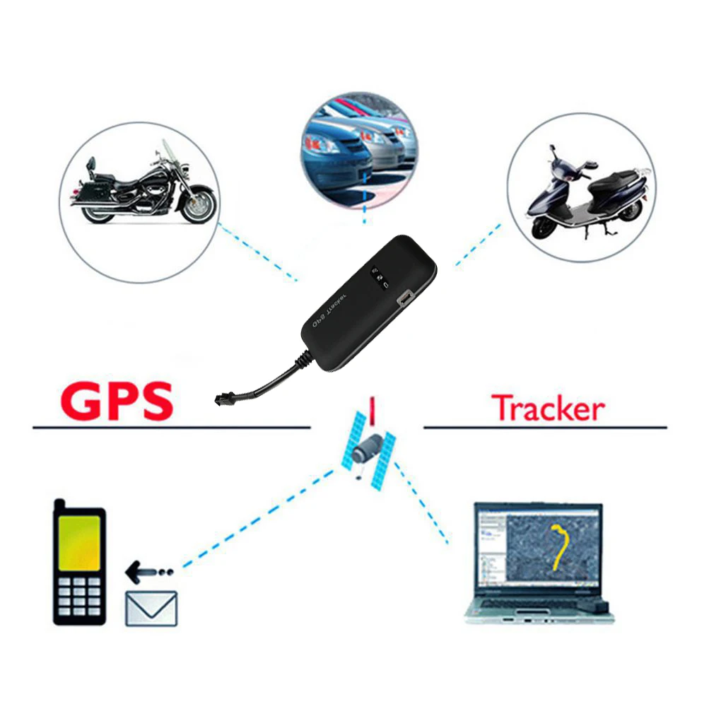 GT02A Mini GPS Trackers SOS Tracking Devices For Vehicle Location Trackers Locator Systems Automobiles & Motorcycles GPS Tracker