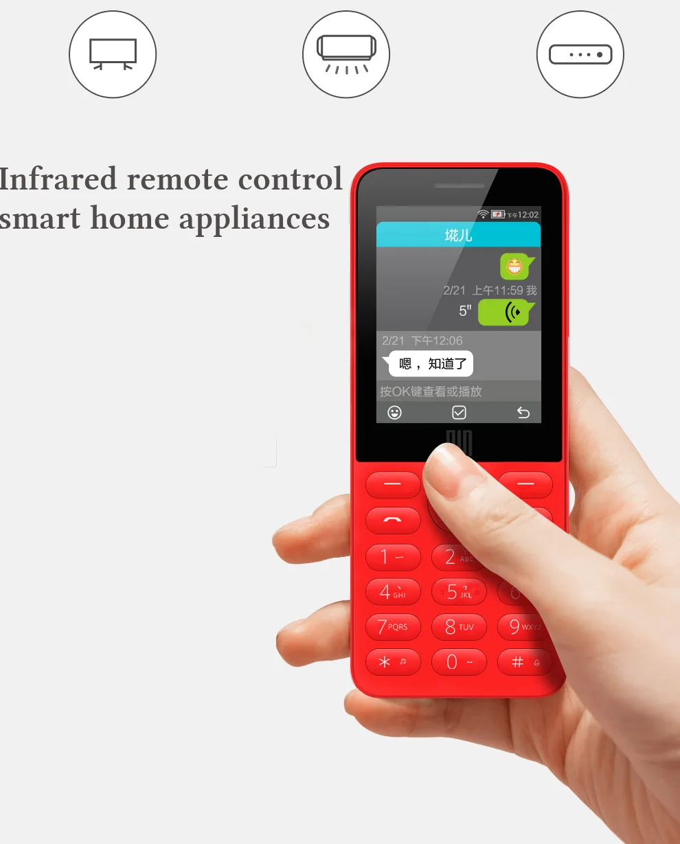 Xiaomi QIN QF9 4G сеть Wi-Fi 1820mAH BT 4,2 инфракрасный пульт дистанционного управления Две sim-карты функция телефона
