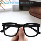 Очки IVSTA TF751 мужские с логотипом, винтажные большие брендовые дизайнерские очки для близорукости, из ацетата, в квадратной коробке