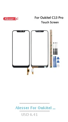 Alesser для Oukitel C13 Pro power объемный кабель USB плата в сборе для Oukitel C13 Pro power объемный кабель аксессуары для телефонов