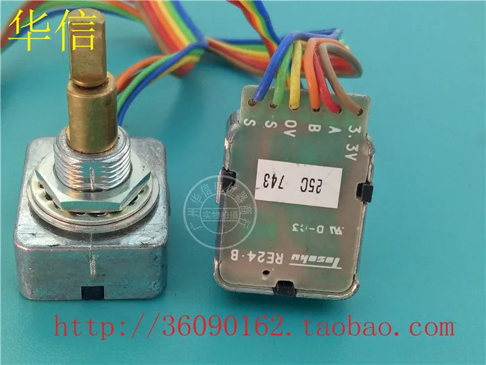 

[VK] TOSOKU RE24-B D-C3 25C 743 Step 25 Press the switch Optical encoder 6-pin line switch
