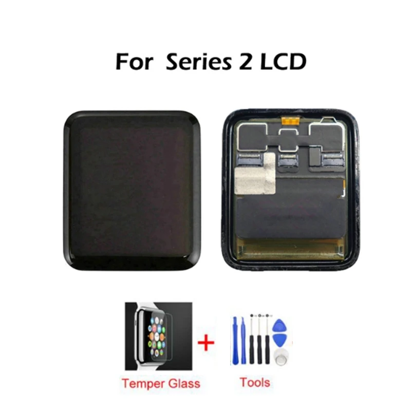 Для Apple Watch Series 2 ЖК дисплей сенсорный экран дигитайзер серия 38 мм/42 мм замена Pantalla +