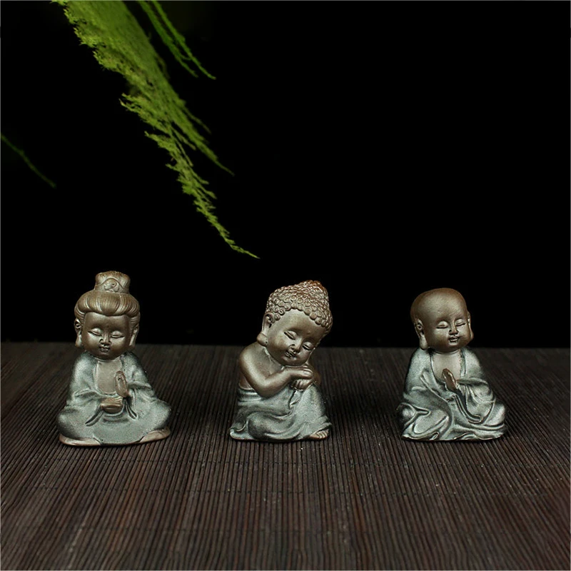 Украшения дома маленькие украшения как Гуаньинь Sansheng Мини Керамические изделия