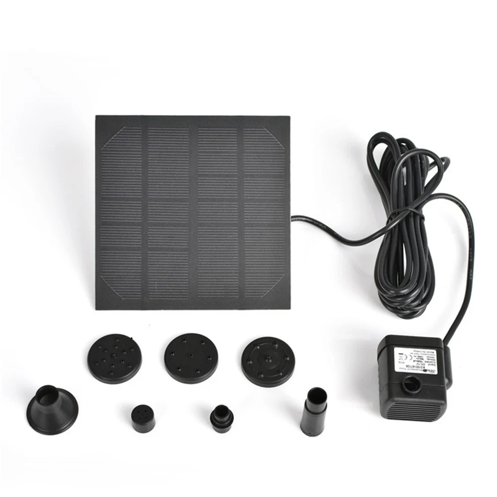 Мини солнечный фонтан Солнечный сад бассейн пруд открытый солнечная панель