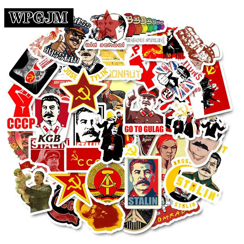 50 шт./упак. Советского Союза Сталину орден водостойкие наклейки для Чемодан