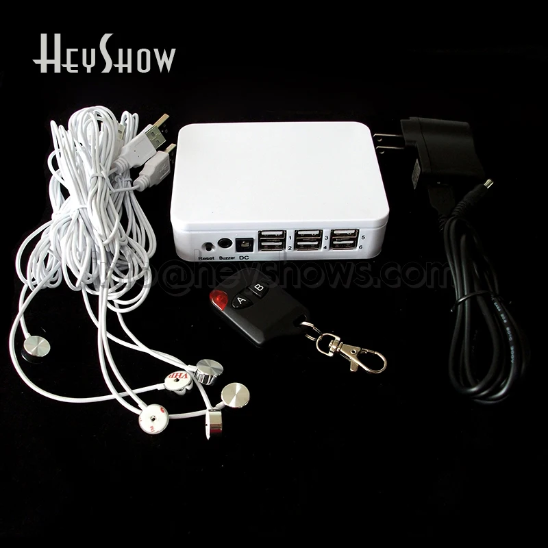 6 Порты Беспроводной пульт дистанционного управления мобильный телефон