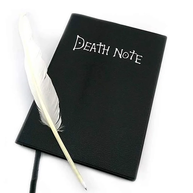 Набор из аниме Death Note кожаный журнал для школы Большой Аниме набор письма с