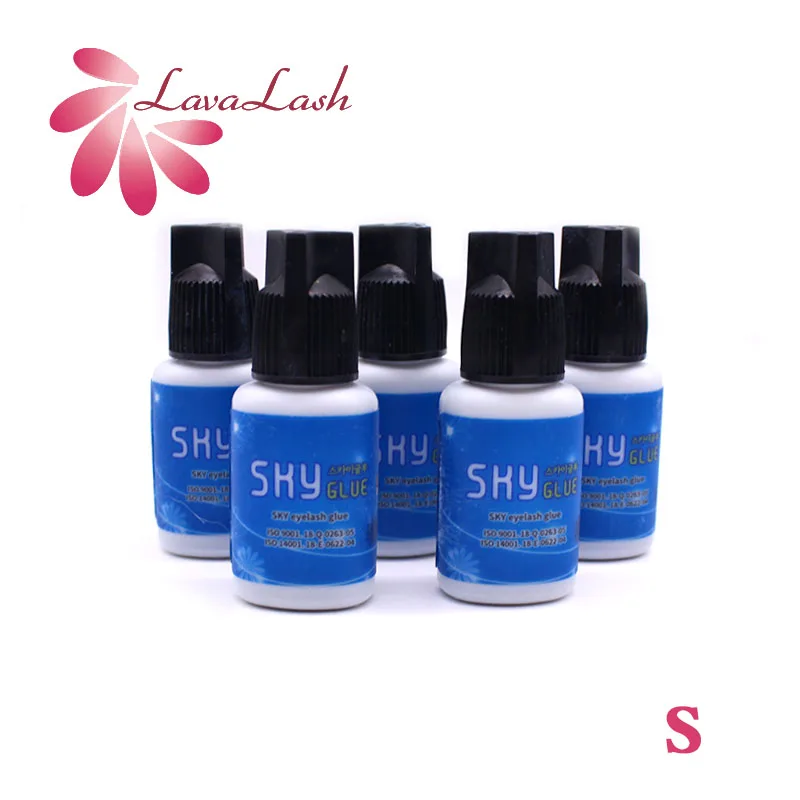 5 бутылок небо клей для наращивания ресниц наращивание Оригинальная Черная