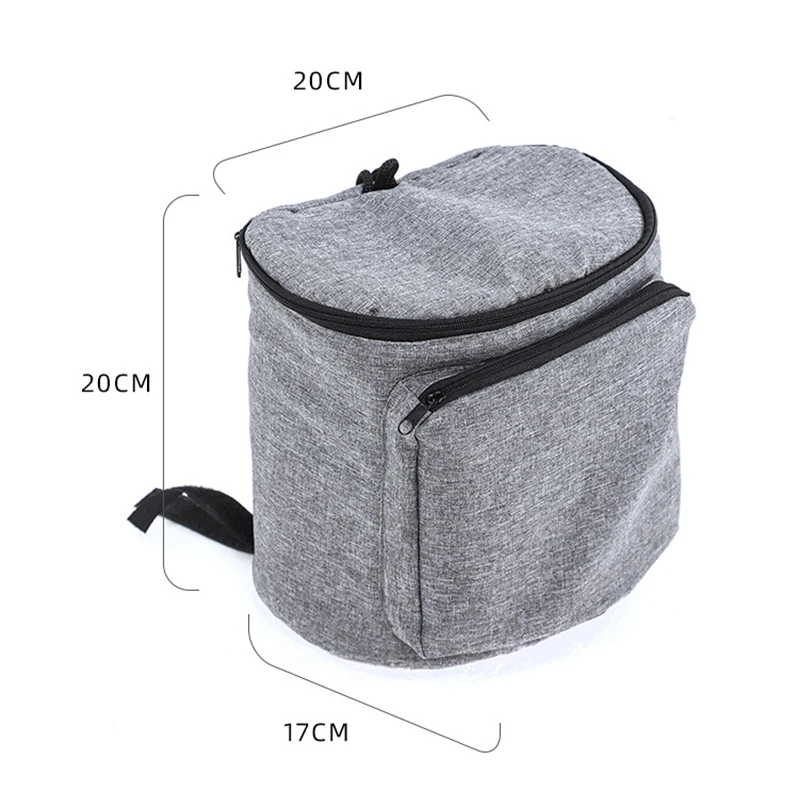 

Baby Stroller Organizer Bag Universal Trolley Bag Multipurpose Pram Stroller Travel Accessory Stroller Caddy Storage Mummy Bag
