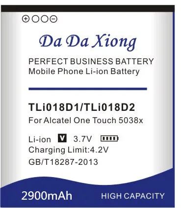 Аккумулятор TLi018D1 TLi018D2 2900 мАч для Alcatel One Touch Pop D5 Dual 5038x OT5038X 3 5015D OT 5016|battery for alcatel|battery
