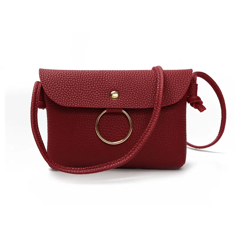 Маленькие женские Сумки из искусственной кожи сумка мессенджер клатч