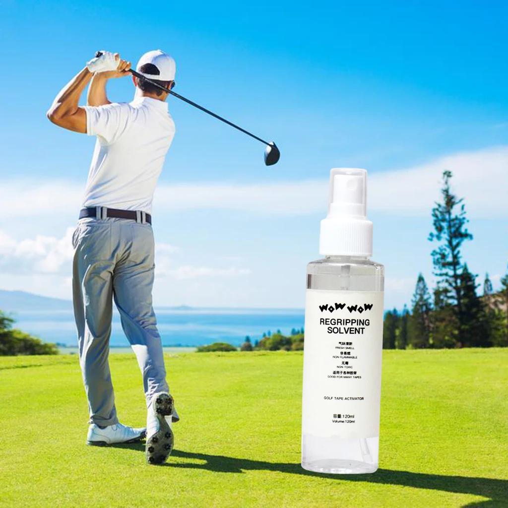 

Golf Grip Accessories for Replacement Golf Clubs Grip - Professional Quality - Including 120ml Solvent Sprayer for Golfers
