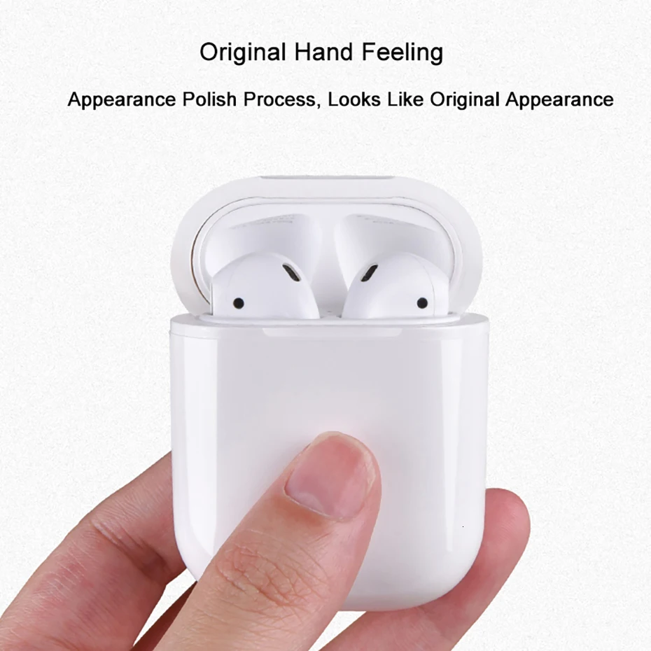 Levttax Qi беспроводной зарядное устройство коробка для Apple AirPods Bluetooth Наушники стандартный AirPods беспроводной зарядный приемник чехол