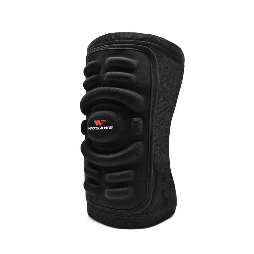 1PC BL316 knee pad WOSAWE 1 шт. эластичные спортивные Налокотники и наколенники дышащие баскетбольные Сноубординг Катание на коньках Велоспорт рука рукав соты протектор - Цвет: 1PC BL316 knee pad
