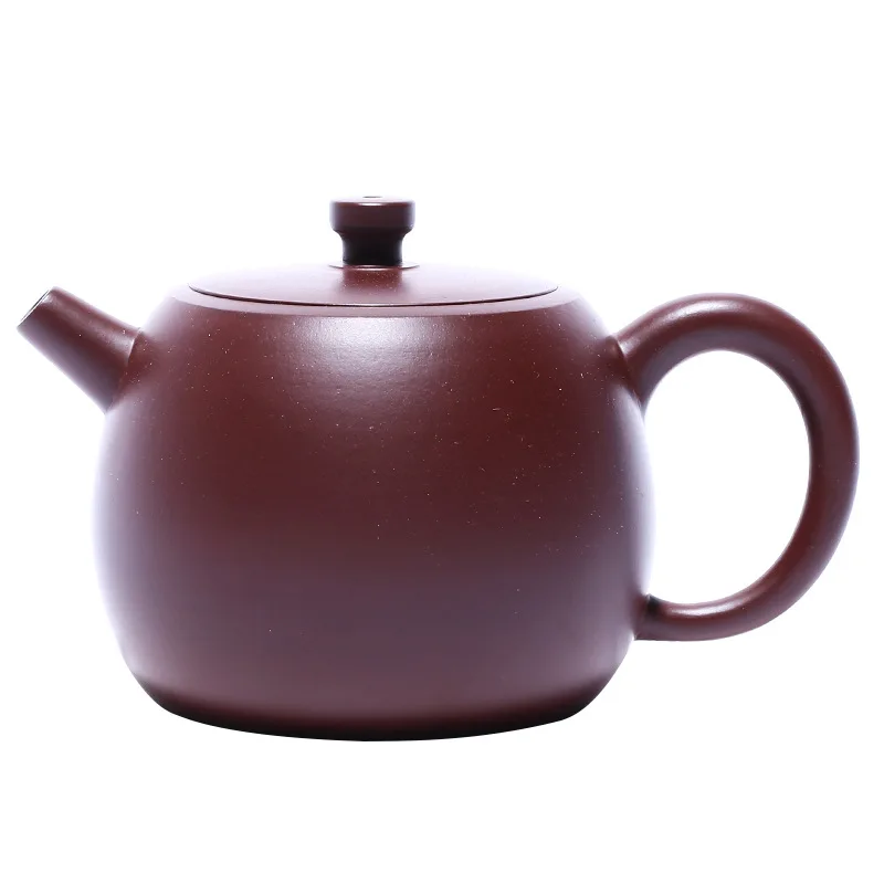 

Yixing purple clay round column pot kungfu tea set