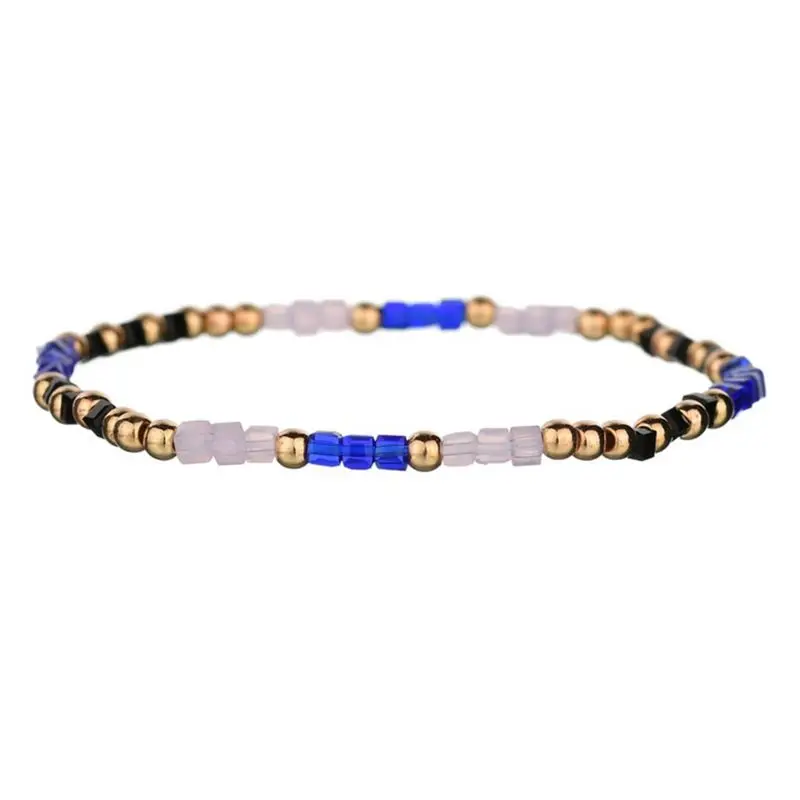 

Fashion Multilayer Beaded Bracelets Set for Women Charm Party Jewelry Gift