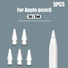Наконечник для карандаша Apple Pencil 1 и 2 поколения, сменные наконечники для Apple Pencil, 5 шт., оригинал