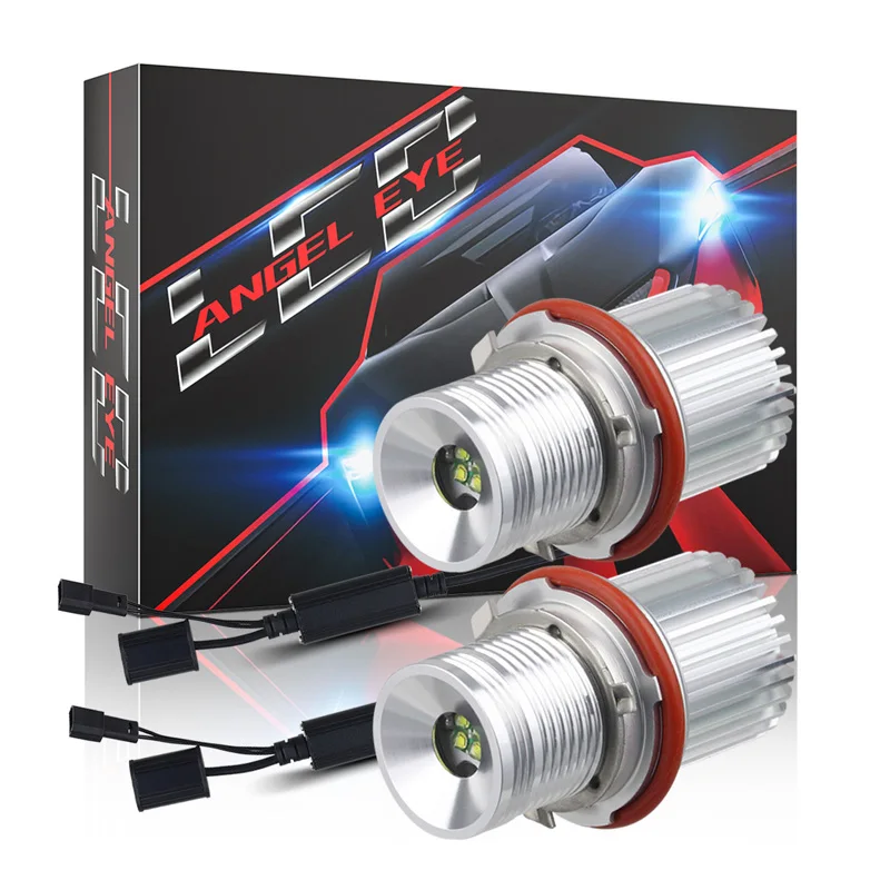 

SXCLG Авто Ангельские глазки туман светильник 12 В 40 Вт для BMW E39 E53 E64 головной светильник лампы Супер яркий 6000 К Автомобильные фары дневного све...