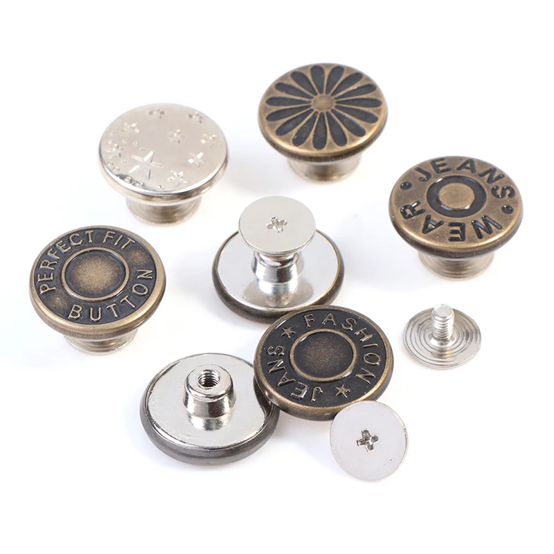 1 шт. оснастки крепежные металлические кнопки для Костюмы идеально сидят на теле